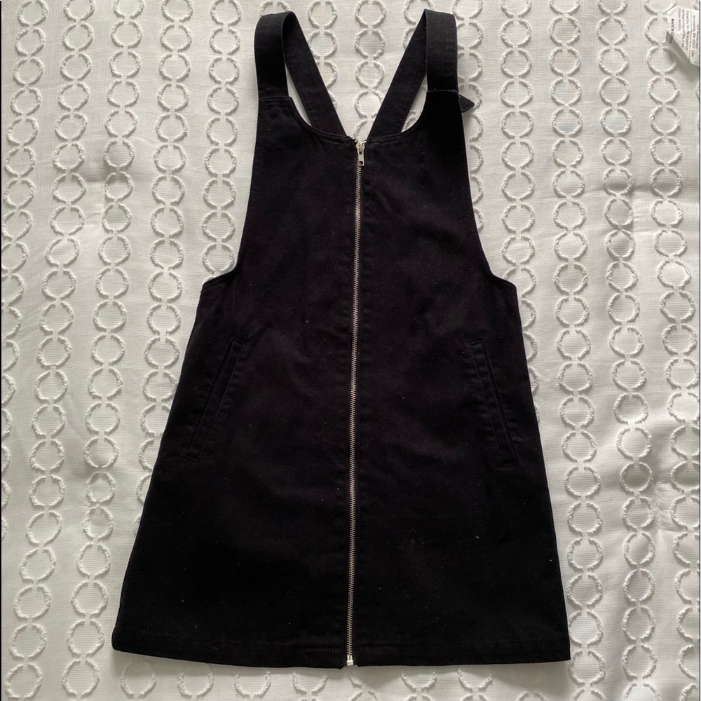 Forever21 Black Overall Dress